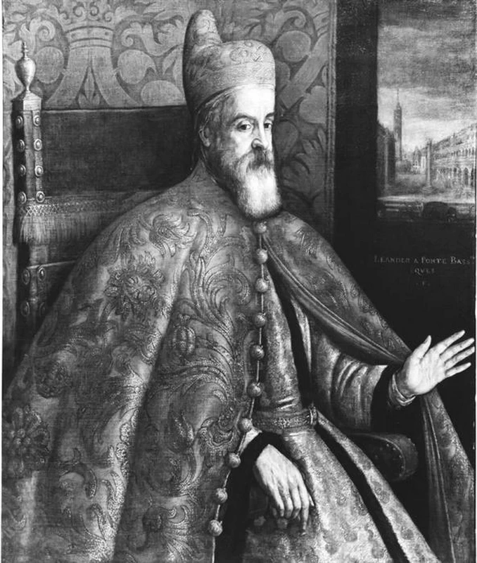 159-Leandro Dal Ponte, detto Bassano-Ritratto del doge Mario Grimani  